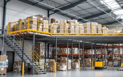 Mezzanine de stockage : gagner de la place dans l&rsquo;entrepôt